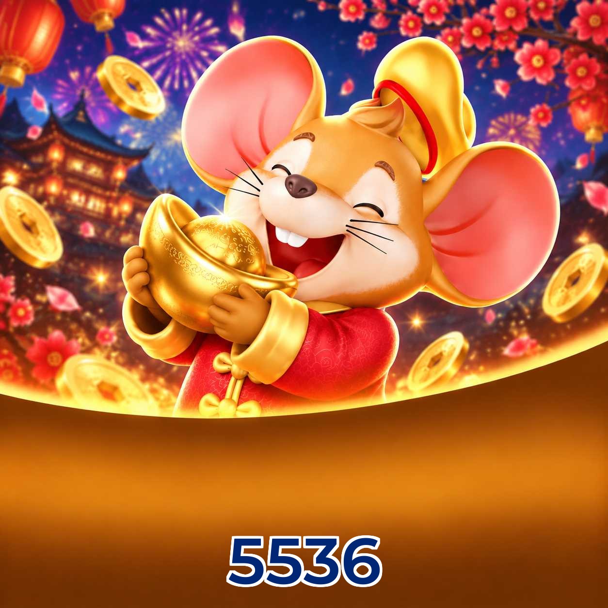 Grandes vitórias nos jogos Fortune da 5536